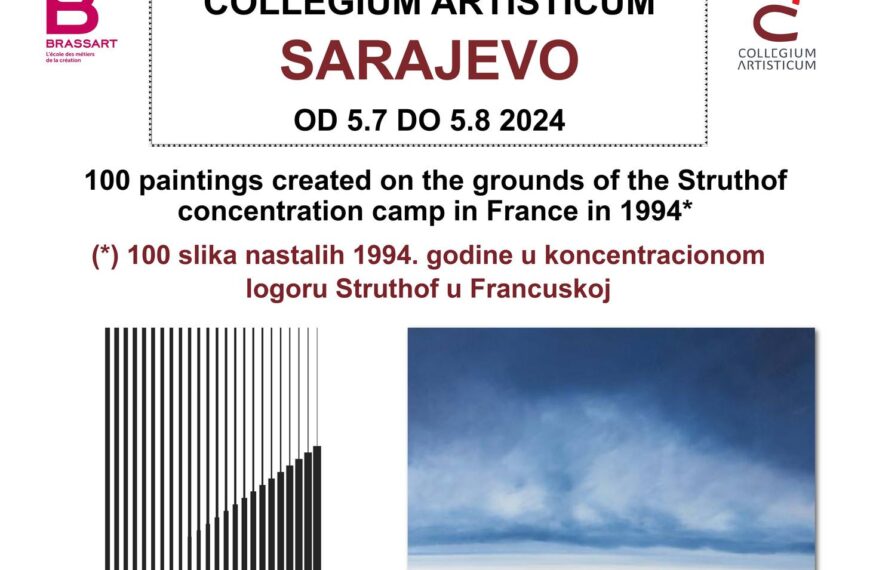 Collegium artisticum_Finissage izložbe “Struthof, 100 pogleda prema slobodi” umjetnika ROGERA DALEA 