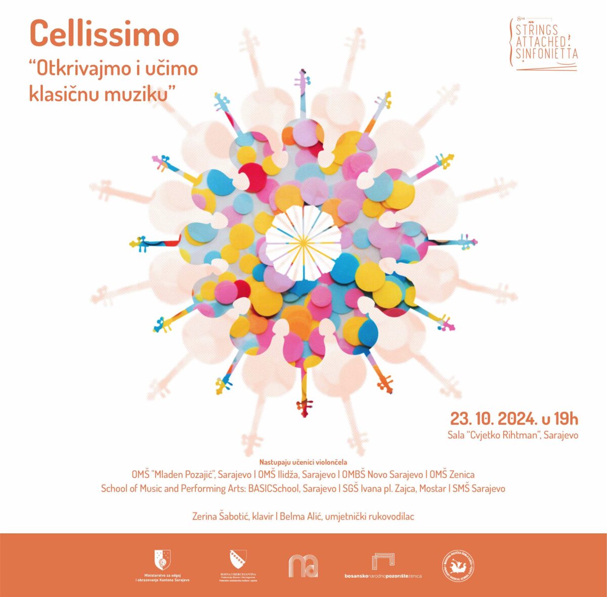 Koncert ansambla “Cellissimo” u Sarajevu