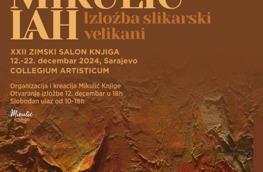 Collegium artisticum: ZIMSKI SALON KNJIGE (12.12. – 22.12.2024.)