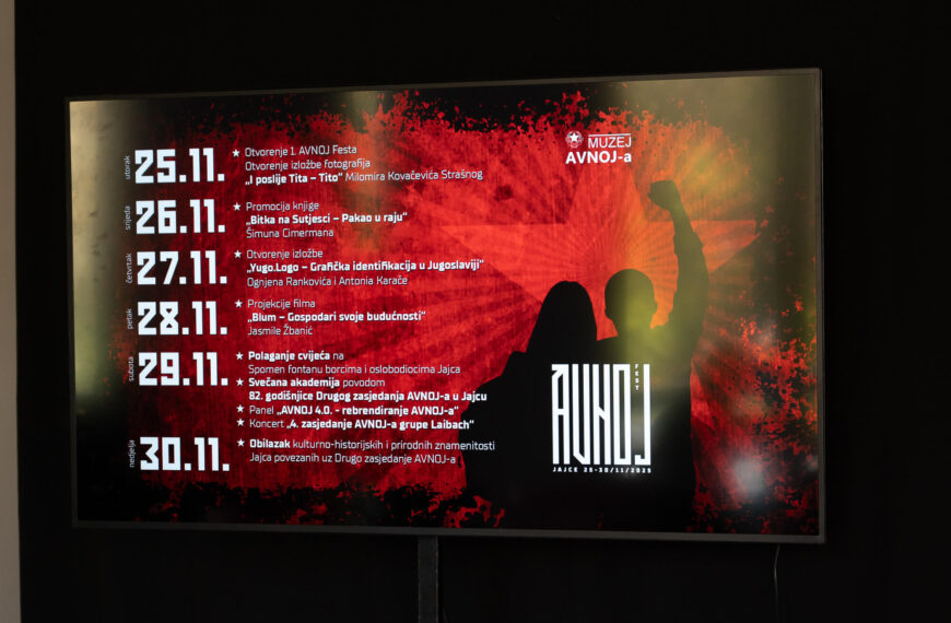 Prvi AVNOJ Fest od 25. do 30. novembra u Jajcu