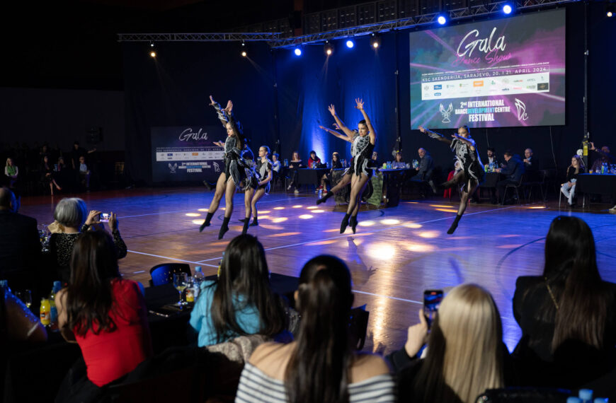 Više od 600 učesnika iz šest zemalja regiona dolazi u Sarajevo na takmičenje u modernom plesu