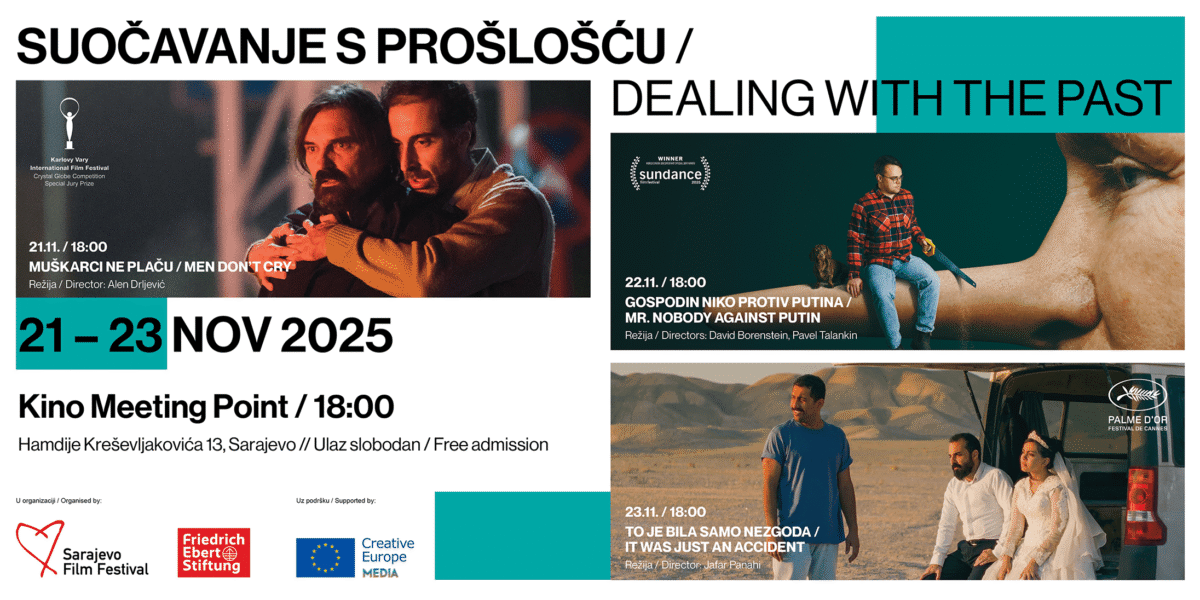 Specijalni program “Suočavanje s prošlošću” u kinu Meeting Point 