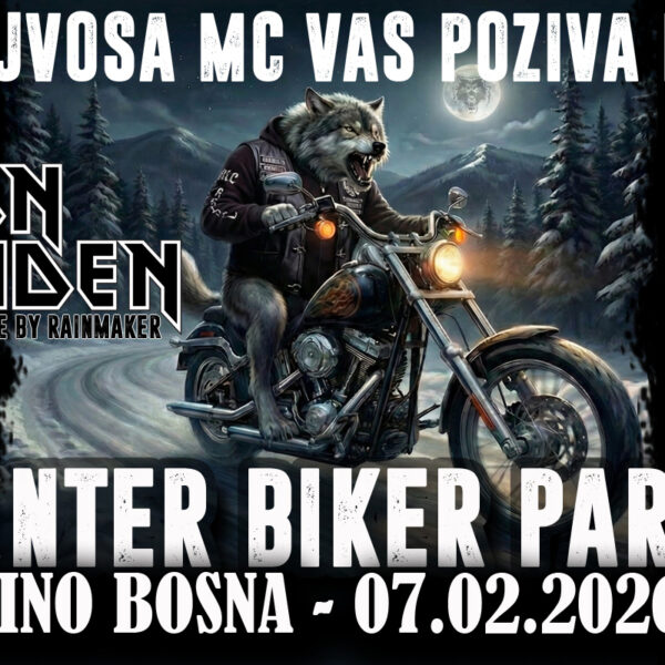 Rajvosa MC na svoj tradicionalni Winter Biker Party dovodi popularni Rainmaker