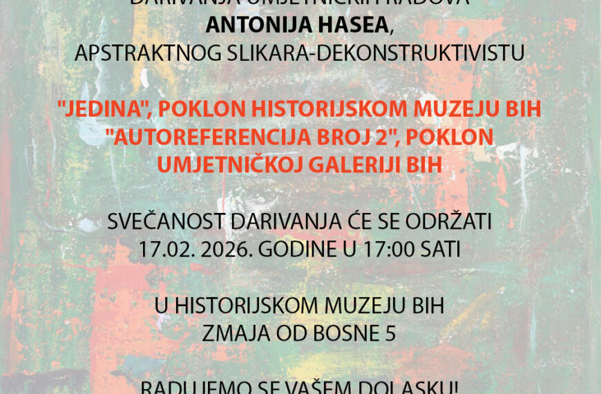 Svečanost darivanja slika Antonija Hasea