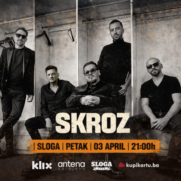 Grupa SROZ najavljuje koncert u Sarajevu