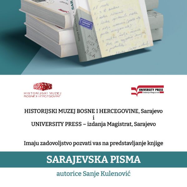 Sarajevska pisma – promocija knjige u Historijskom muzeju BiH