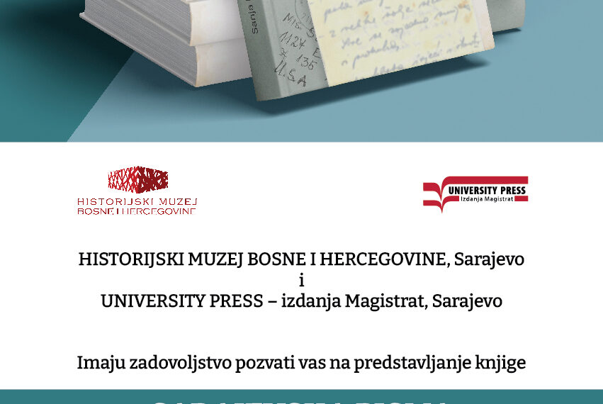 Sarajevska pisma – promocija knjige u Historijskom muzeju BiH