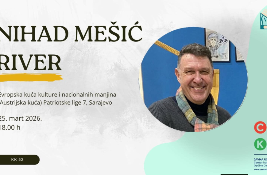 Književni korner 52 – Nihad Mešić RIVER
