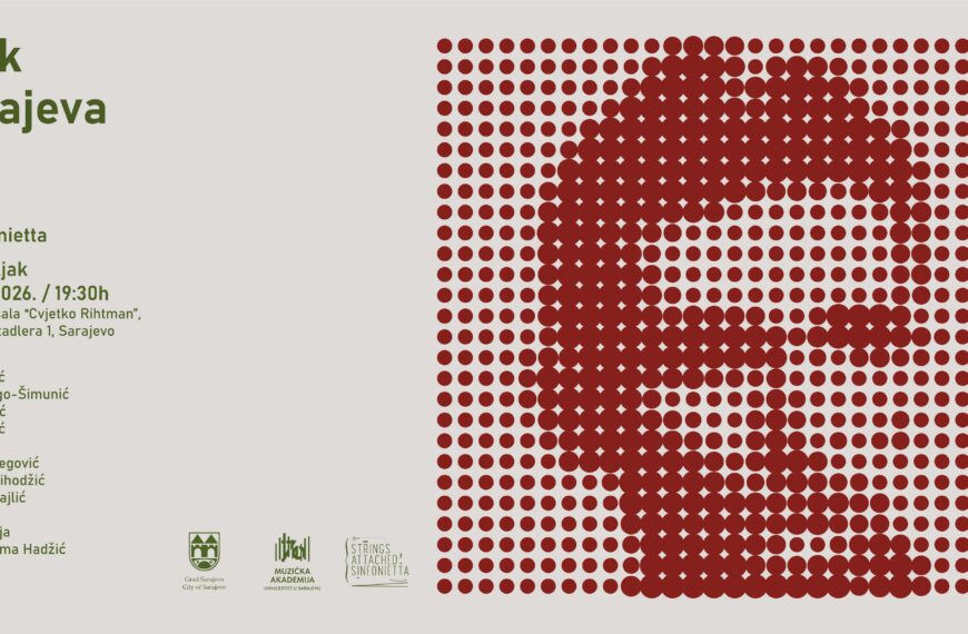 Najava koncerta ‘Zvuk Sarajeva’ u Sarajevu